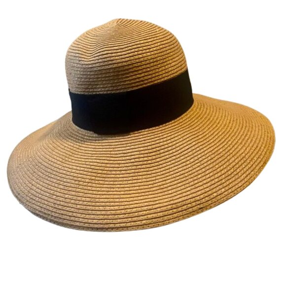 Nordstrom Floppy Sun Hat Wide Brim Adjustable Crown New With Tags main image 6